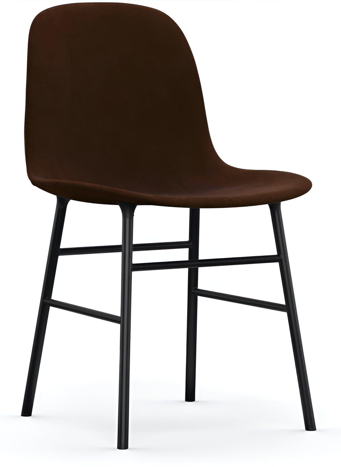 Normann Copenhagen Form Chair Fully Upholstered - Lacquered Steel - Set of 2 - 1350250
