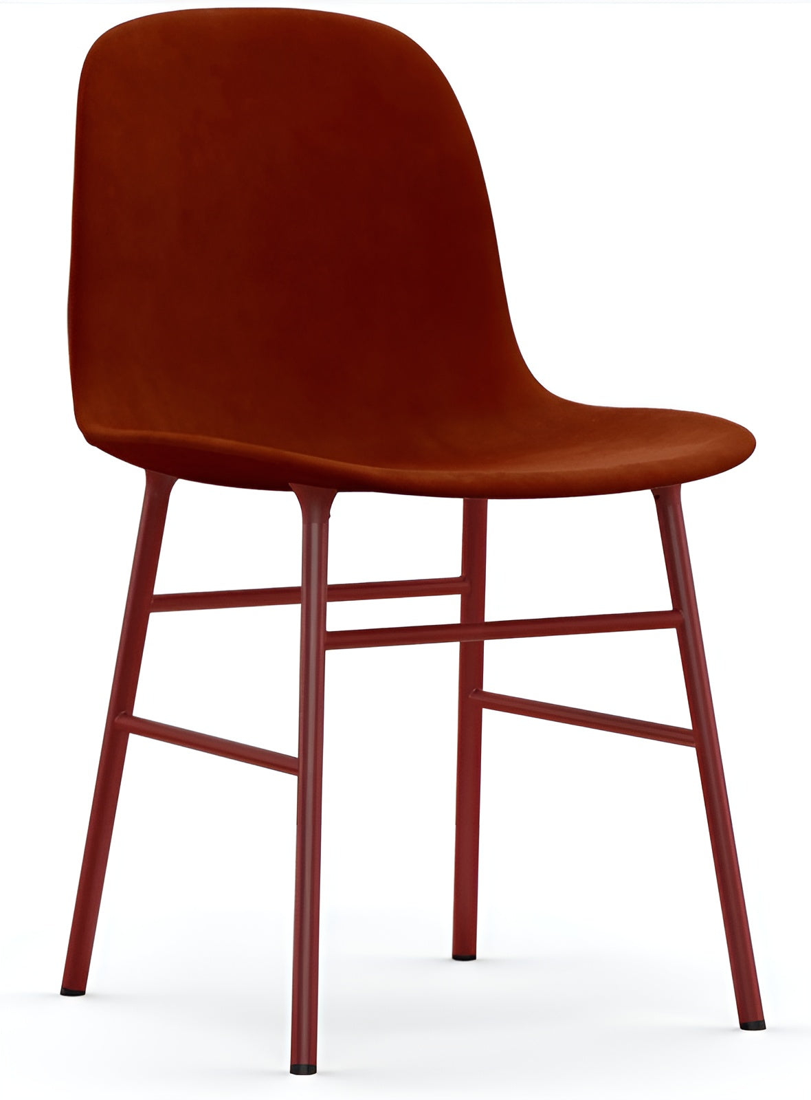 Normann Copenhagen Form Chair Fully Upholstered - Lacquered Steel - Set of 2 - 1350250