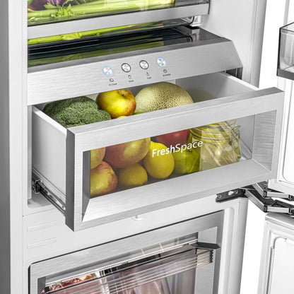 Ca'Lefort 22’’ Panel Ready Refrigerator with Bottom Freezer - CLF-BCD-275WA2EQ