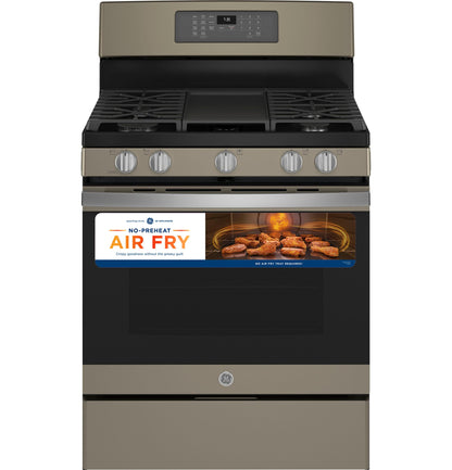 GE APPLIANCES JGB735EPES GE 30" Free-Standing Gas Convection Range with No Preheat Air Fry -JGB735EPES