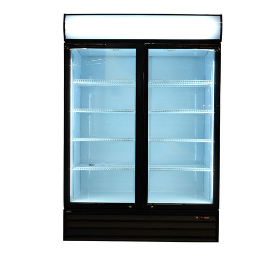 Chef AAA -  Commercial 2 Door Merchandiser Refrigerator - L-GDC42