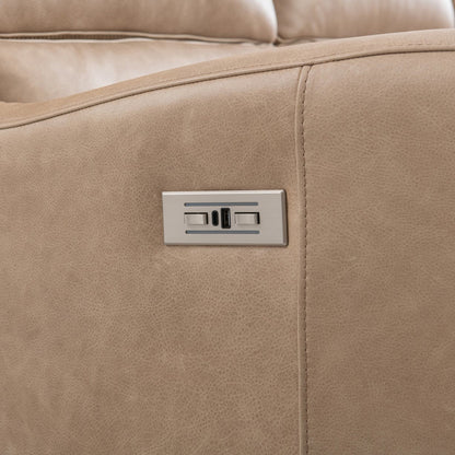Modway Furniture Ventura Power Motion Sofa - Modern Comfort with Bustle Back Design, Swooping Arms & Deep Cushions