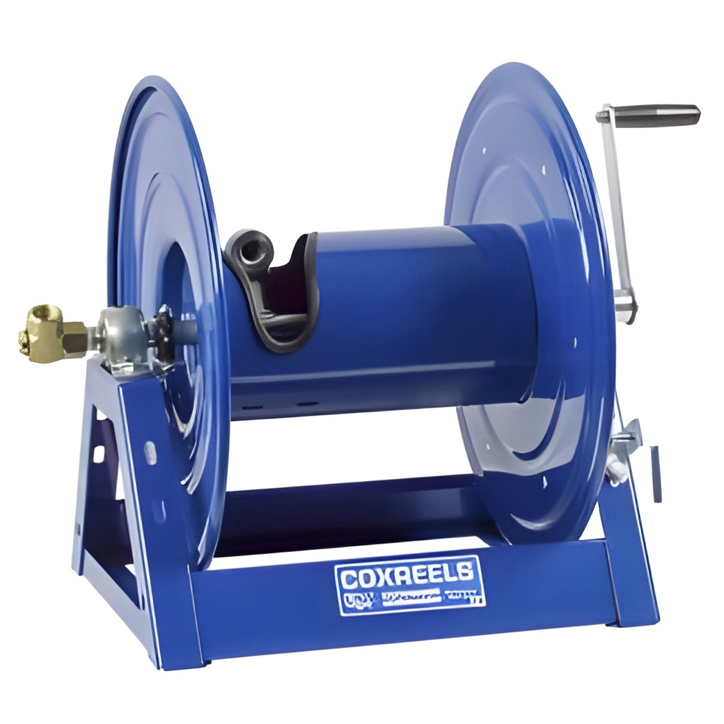 Coxreels 1125 Series Medium Pressure Hand Crank Hose Reels - 1125-4-100