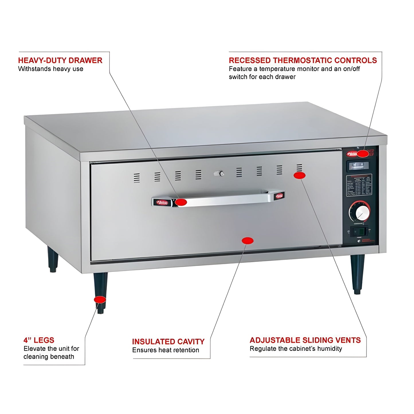 Hatco  30" Standard Drawer Warmer - HDW-1