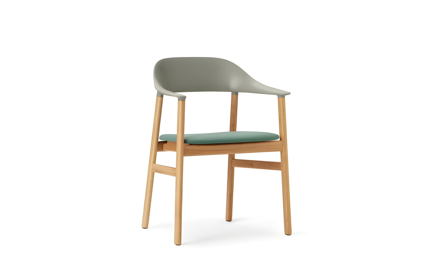 Normann Copenhagen Herit Armchair- Oak - Upholstered Seat Set of 2 - 1401038