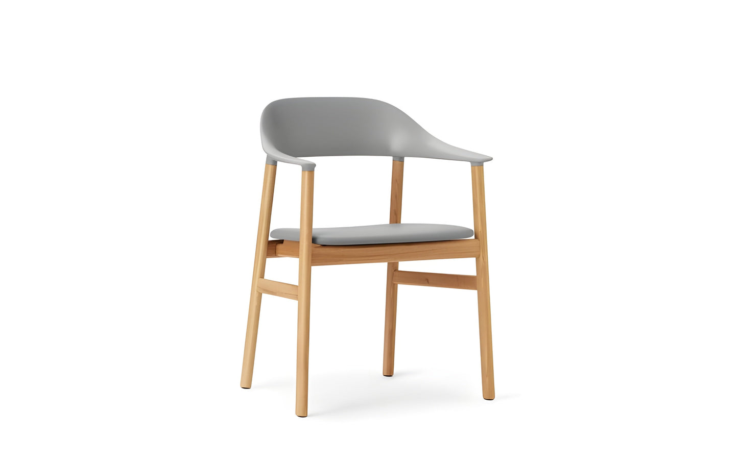 Normann Copenhagen Herit Armchair- Oak - Upholstered Seat Set of 2 - 1401038