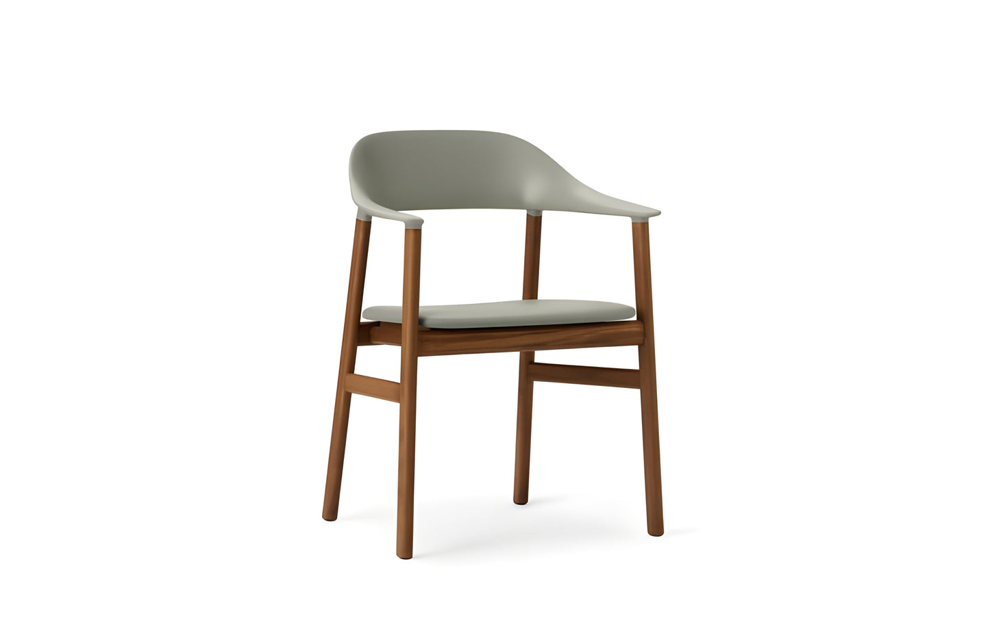 Normann Copenhagen Herit Armchair Smoked Oak Upholstered Seat - 1401043 (qty 2)