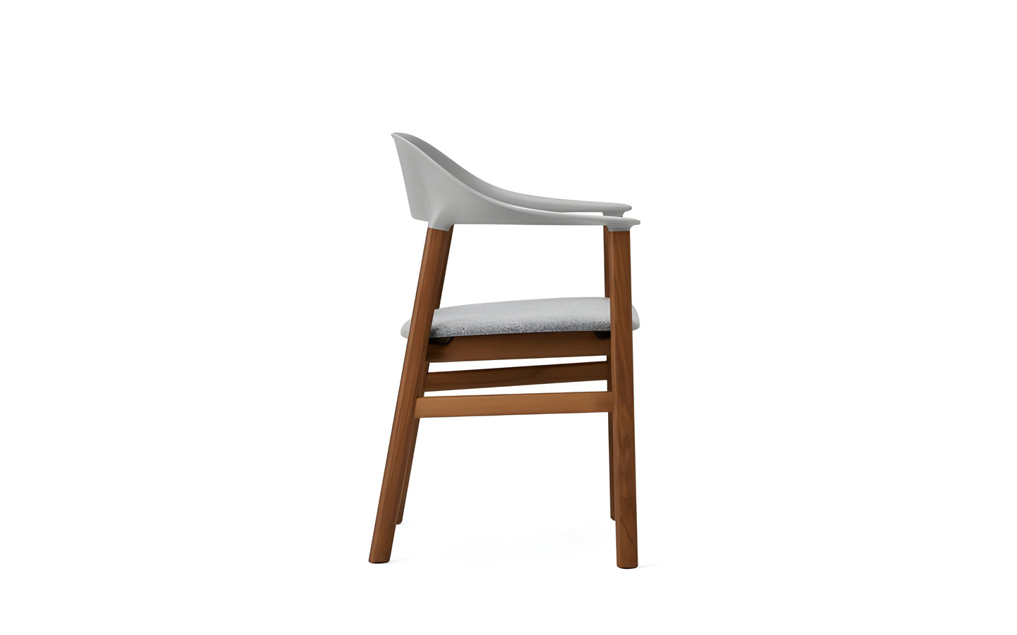 Normann Copenhagen Herit Armchair Smoked Oak Upholstered Seat - 1401043 (qty 2)