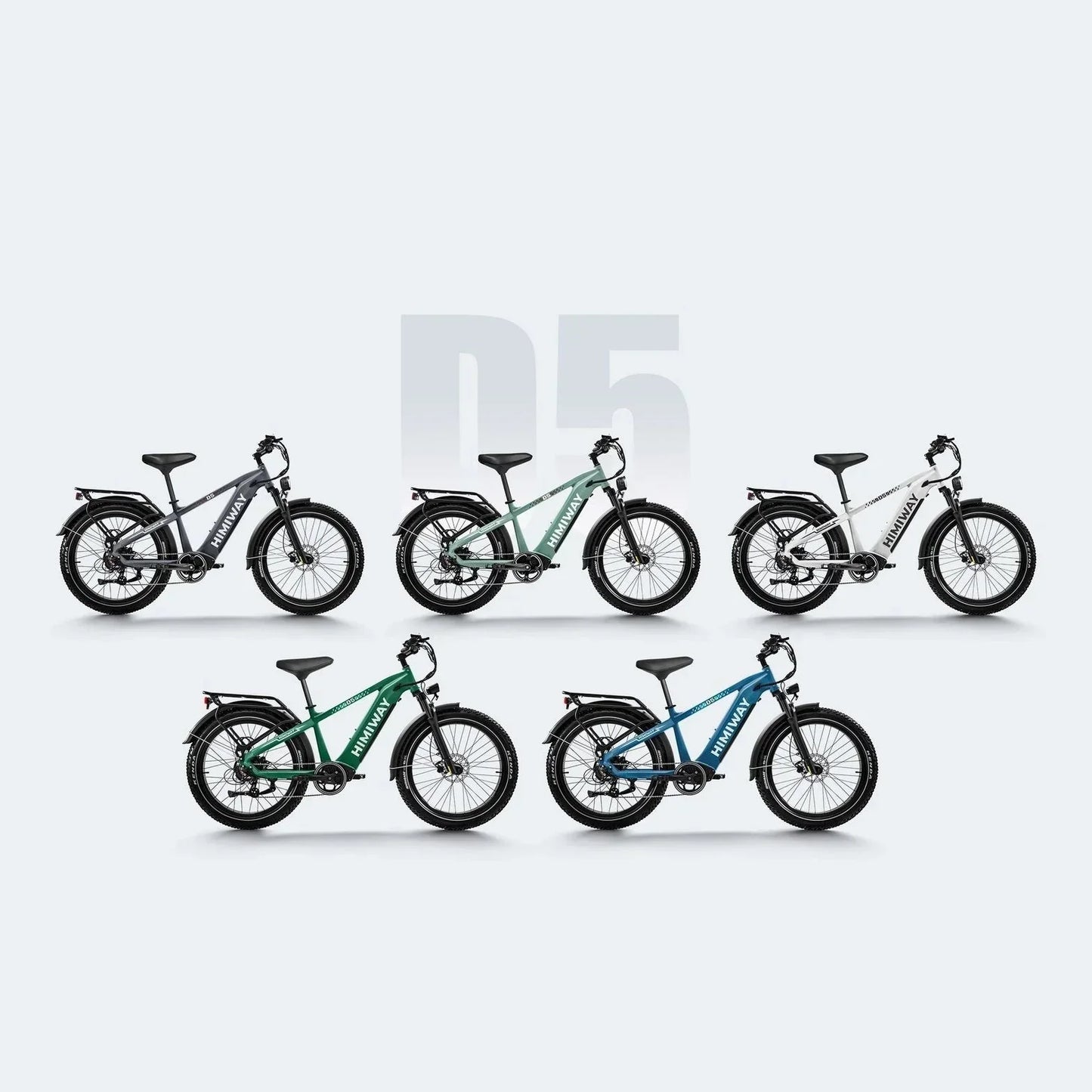 Himiway D5 Zebra | Premium All-terrain Electric Fat Bike