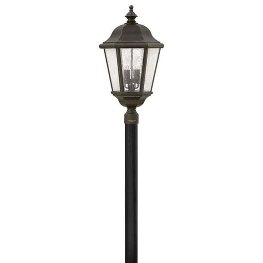 Hinkley 1677 Outdoor Edgewater Post Mount Light - 1677BK