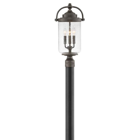 Hinkley Lighting Outdoor Willoughby Oil Rubbed Bronze Post Mount Light - 2757OZ