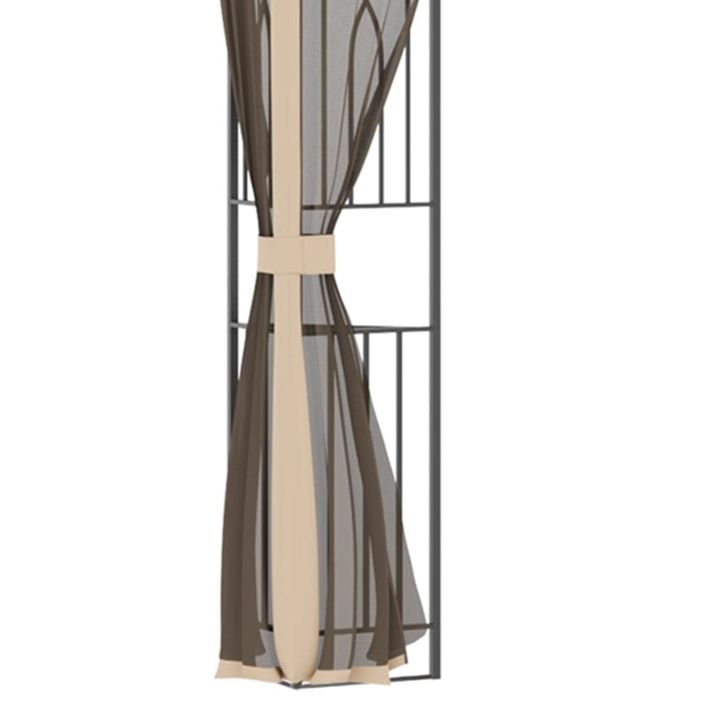 Outsunny 12' x 10' Patio Gazebo Outdoor Canopy Shelter - 84C-320