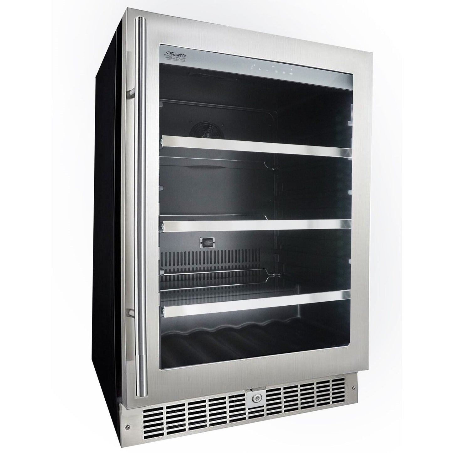 Danby - 5.6 CuFt Integrated Beverage Center, 6 Wine Bottles & 126 Beverage Cans | SPRBC056D1SS