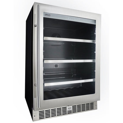 Danby - 5.6 CuFt Integrated Beverage Center, 6 Wine Bottles & 126 Beverage Cans | SPRBC056D1SS