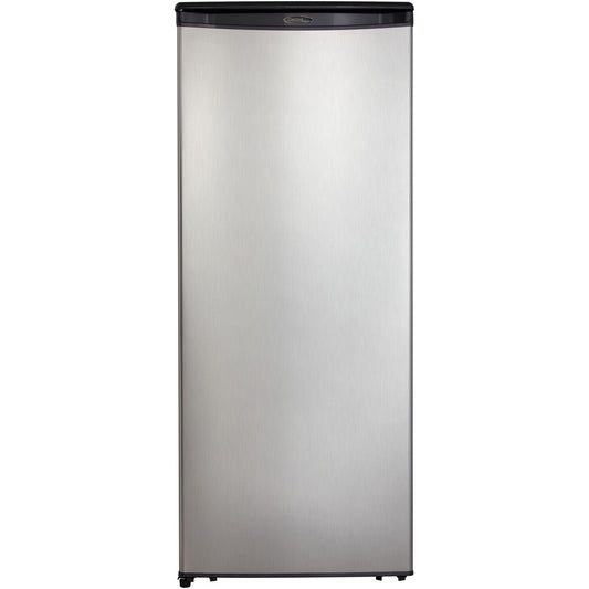 Danby 11 CuFt. All Refrigerator, 4 Slide Out Glass Shelves, Crisper, Worktop - DAR110A1BSLDD