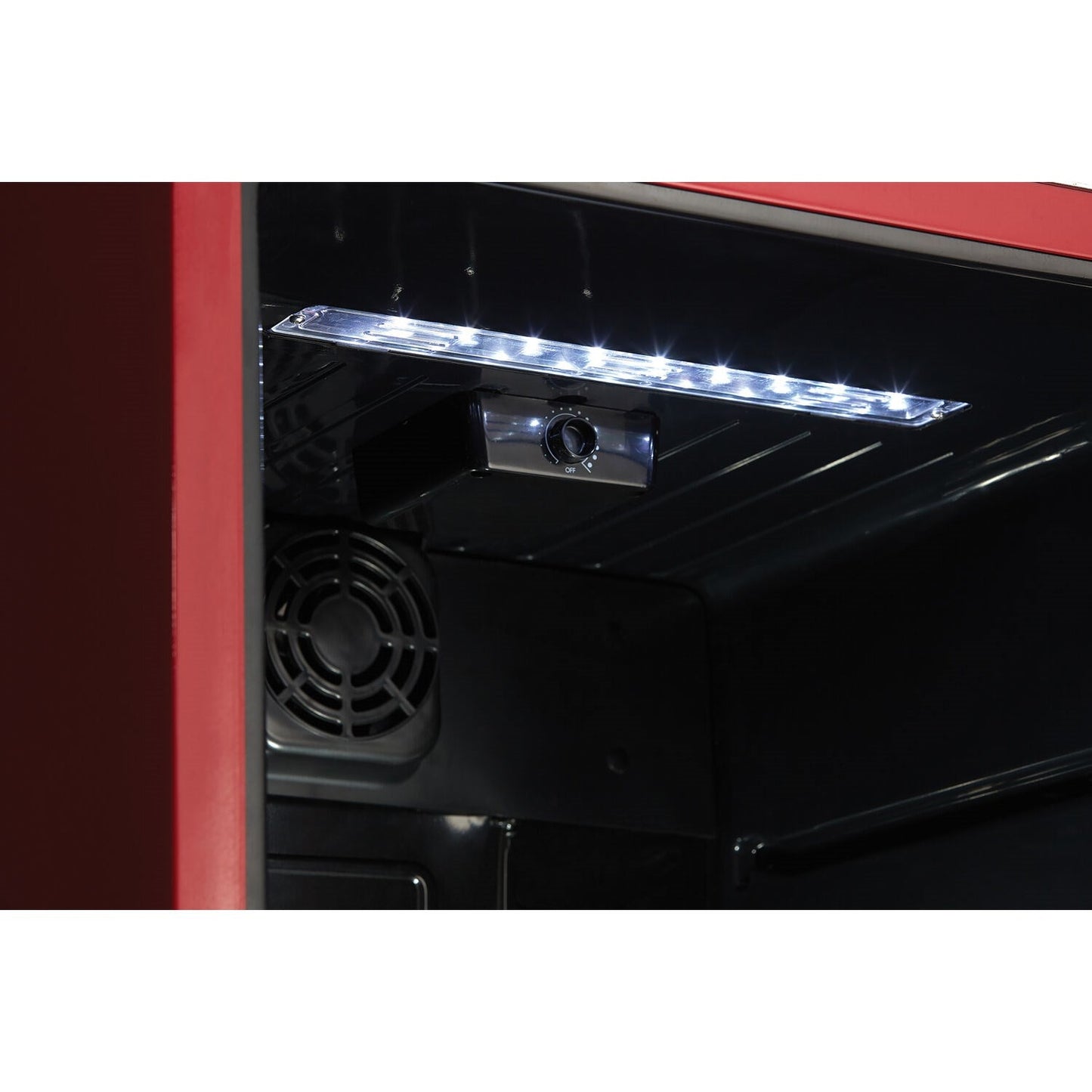 Danby - 11 CuFt. All Refrigerator, All Black Interior, See-Through Crisper | DAR110A3LDB