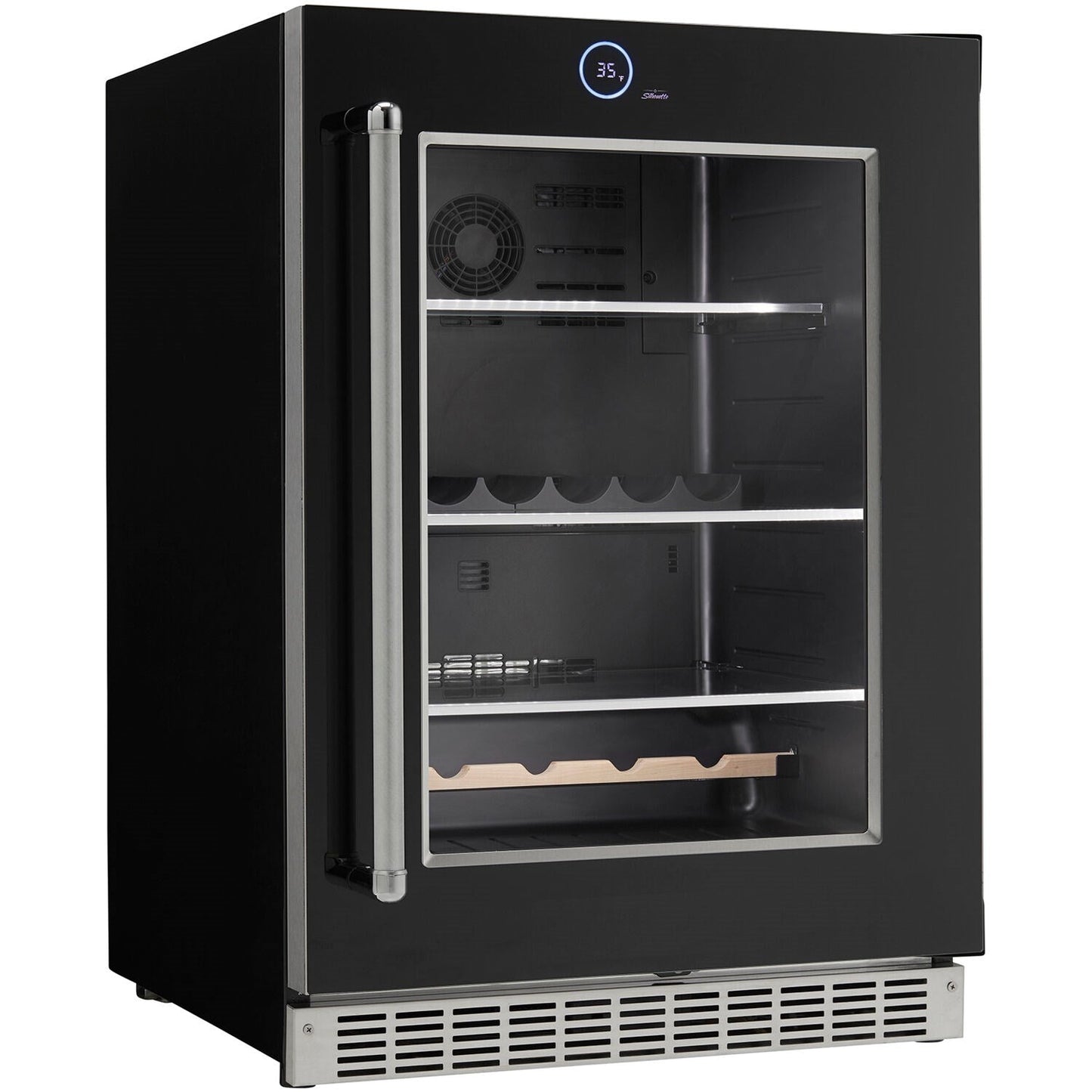 Danby - Silhouette Reserve Integrated Under-Counter Refrigerator, Left Swing -  SRVBC050L