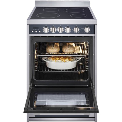 Magic Chef - 24 inch Electric Freestanding Range, Convection Oven - MCSRE24S
