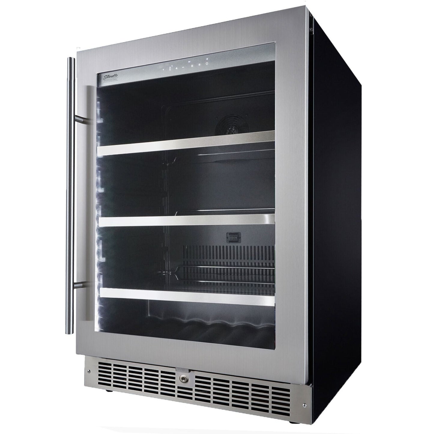 Danby - 5.6 CuFt Integrated Beverage Center, 6 Wine Bottles & 126 Beverage Cans | SPRBC056D1SS