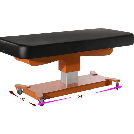 Master Massage MaxKing Comfort Electrical Massage Table - Beauty Bed Black - D23125