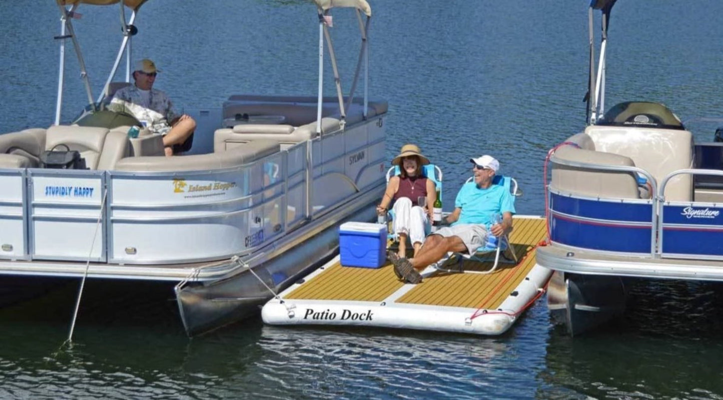 Island Hopper Patio Dock 15′ Floating Platform - PDOCK 15