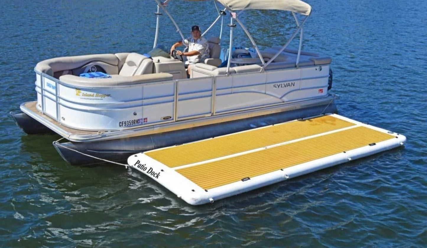 Island Hopper Patio Dock 15′ Floating Platform - PDOCK 15