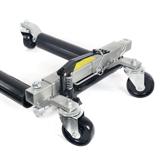 Stark USA 4-PC Hydraulic Car Dollies 12" Wheel Lift Positioning Jack Auto Dolly - KIT363