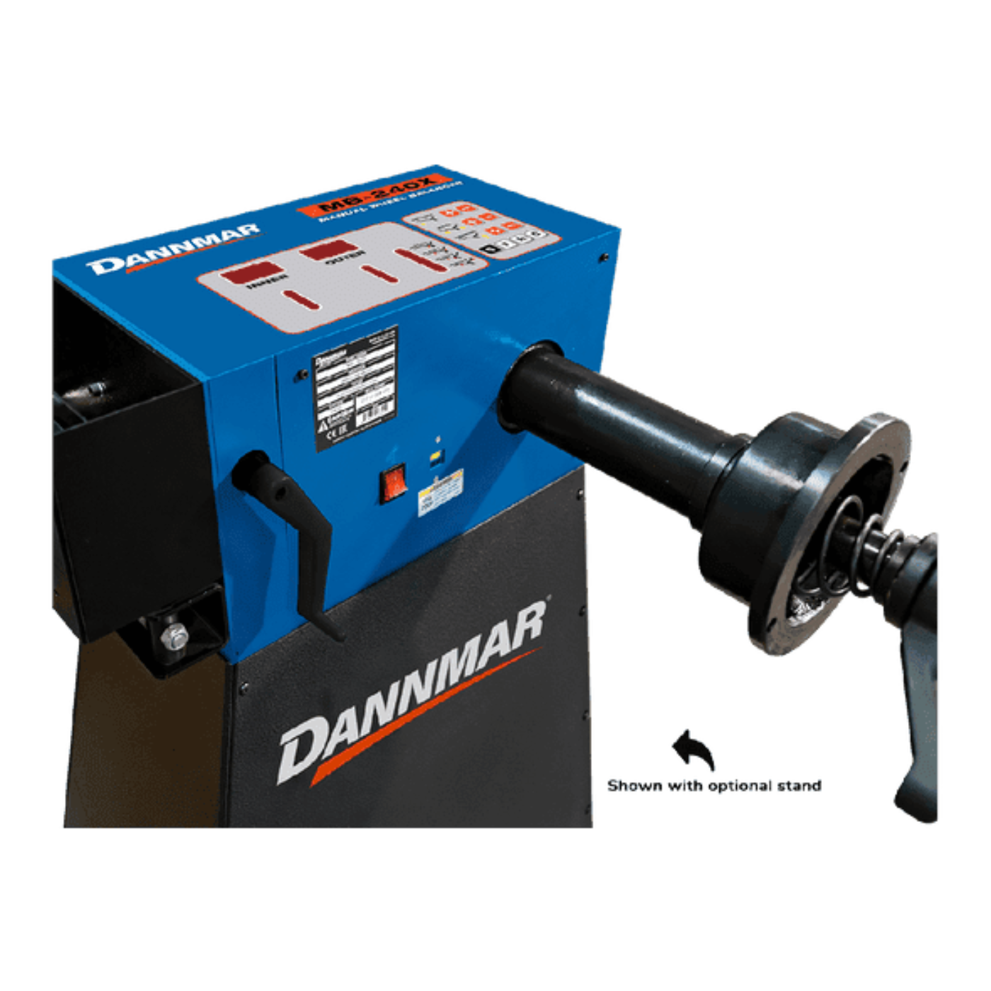 Dannmar MB-240X Post Mount Manual Spin Wheel Balancer - 5140161