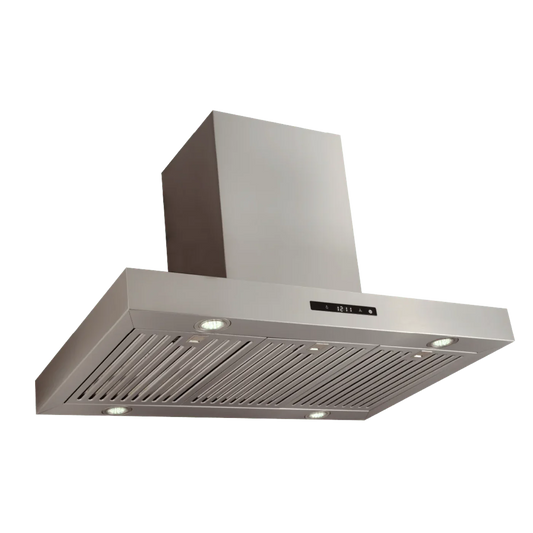 Proline Modern Slim  Island Range Hood, 550 CFM 36-inch, Stainless Steel | Elite Dream Home newest 2025 Designs - PLSI 755F