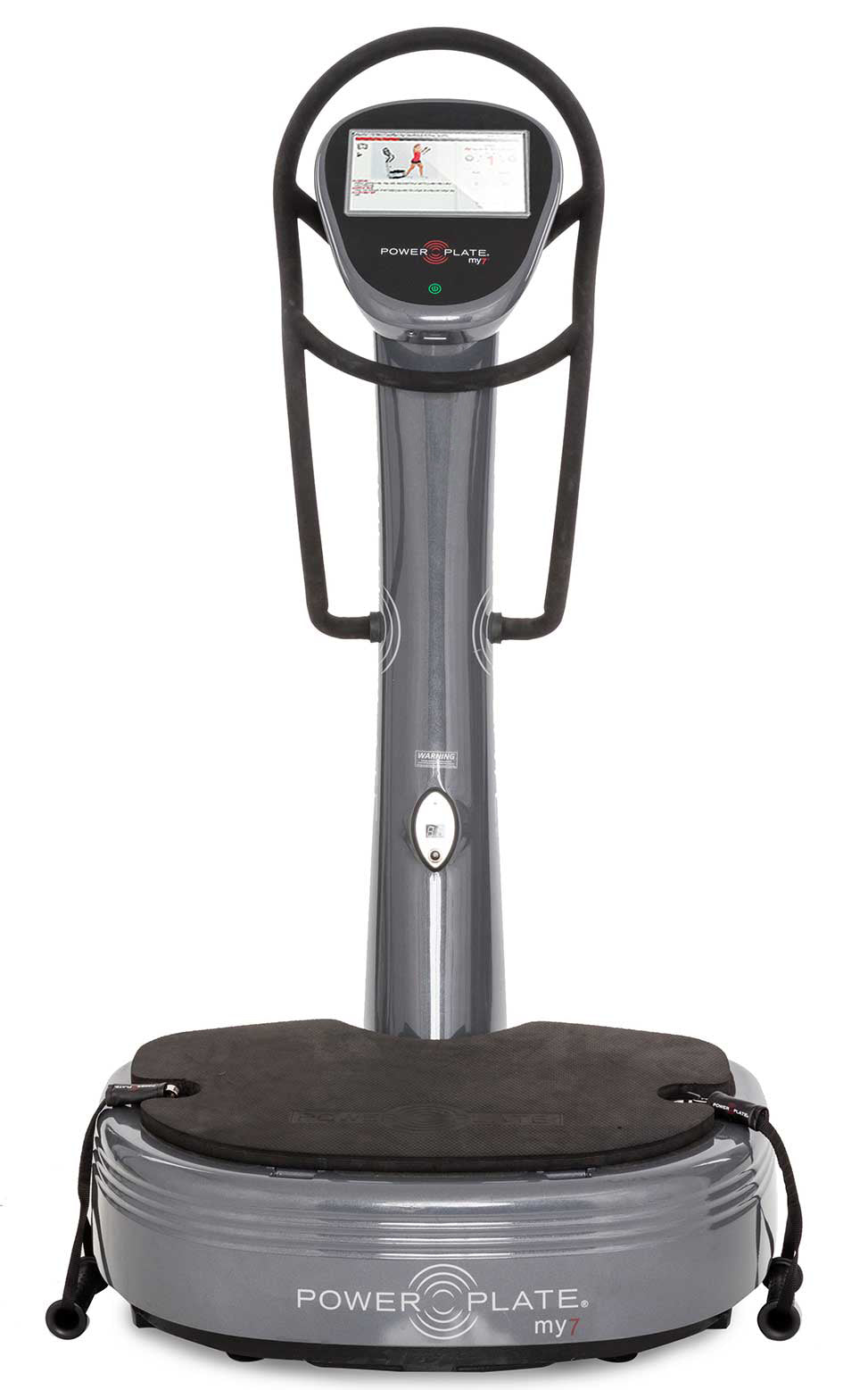 Take your health and fitness to its highest level with more than 250 customized programs and more than 1,000 individual exercises. The Power Plate my7 is the pinnacle of our unique whole body vibration technology. This advanced whole body vibration device features an integrated touchscreen computer complete with more than a thousand exercise videos and coaching tips to guide you through whole body vibration training tailored to your needs.