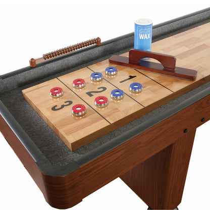 Hathaway Challenger Dark Cherry 12ft Shuffleboard Table - BG1214