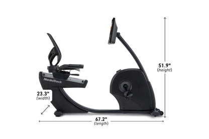 NordicTrack NEW 10 Recumbent Exercise Bike - NTEX14925