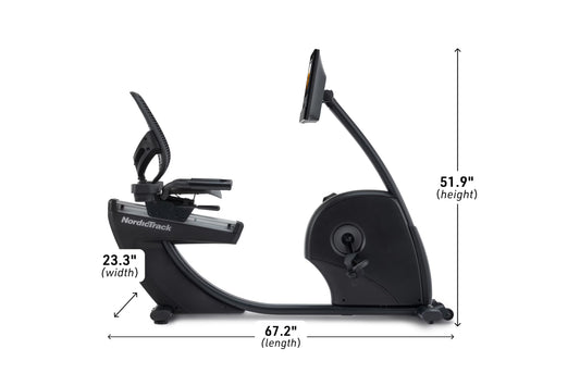 NordicTrack NEW 10 Recumbent Exercise Bike - NTEX14925