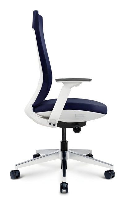 EuroTech Elevate Executive Task Chair White Frame - EUR-ELV2-WHT