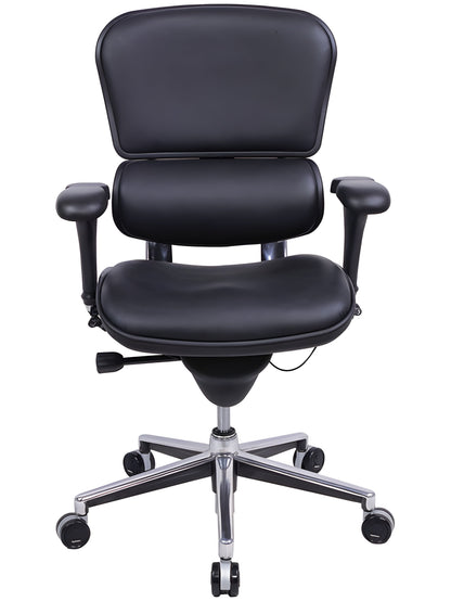 EuroTech Ergohuman Leather Mid Back Executive - EUR-LE10ERGLO