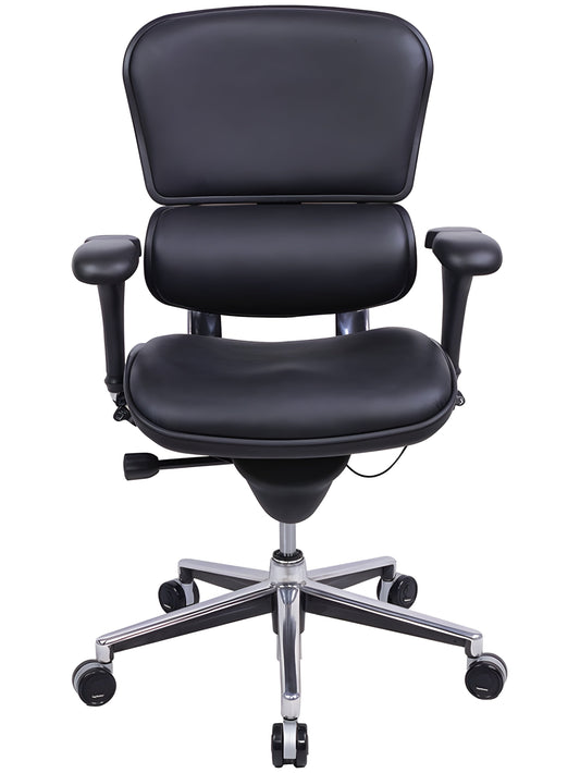 EuroTech Ergohuman Leather Mid Back Executive - EUR-LE10ERGLO