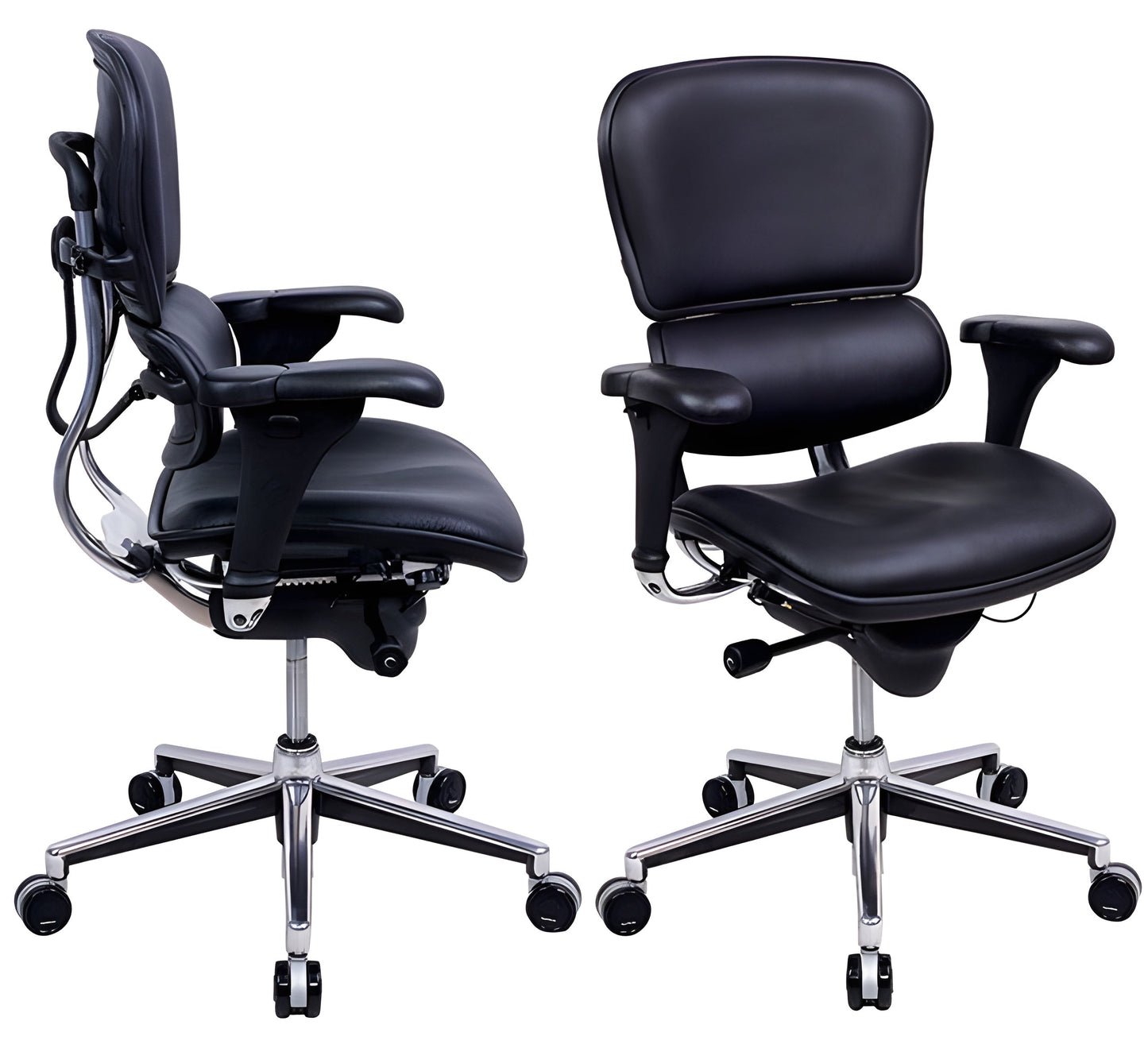 EuroTech Ergohuman Leather Mid Back Executive - EUR-LE10ERGLO