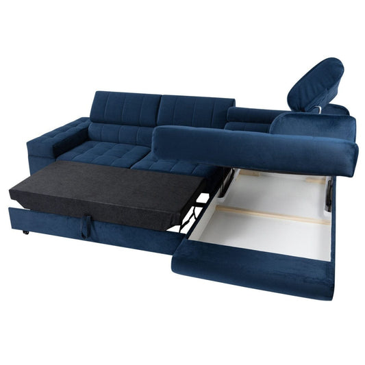 Maxima House Sectional Sleeper Sofa with storage ANDREA - MIR015