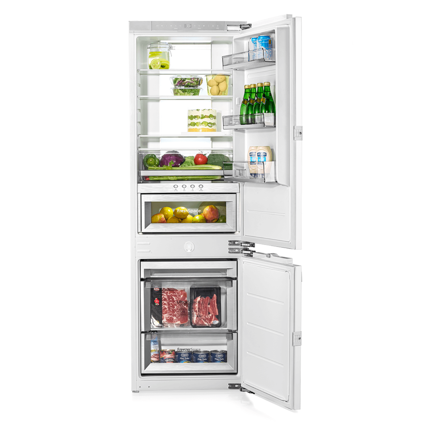 Ca'Lefort 22’’ Panel Ready Refrigerator with Bottom Freezer - CLF-BCD-275WA2EQ