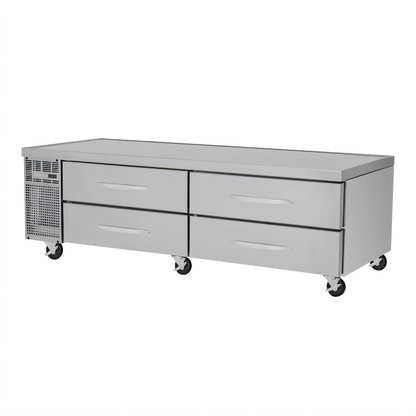 Turbo Air PRO Undercounter & Worktop Refrigeration - PRCBE-84F-N