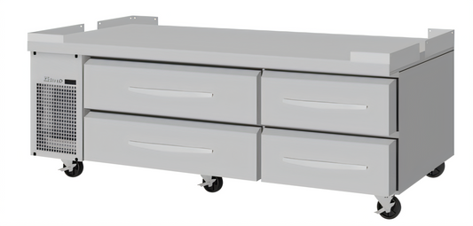 Turbo Air PRO Undercounter & Worktop Refrigeration - PRCBE-72R-N-FT