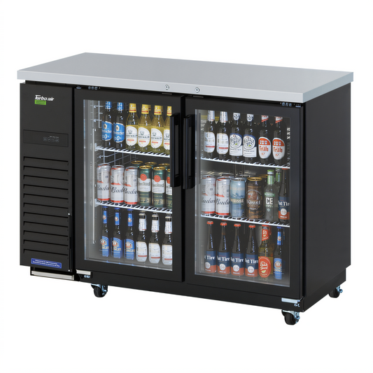 Turbo Air Super Deluxe Back Bar Coolers - TBB-24-48SGD-N