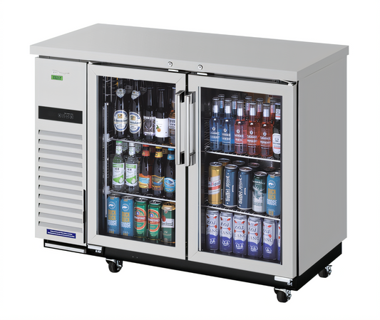 Turbo Air Super Deluxe Back Bar Coolers - TBB-24-48SGSD-N