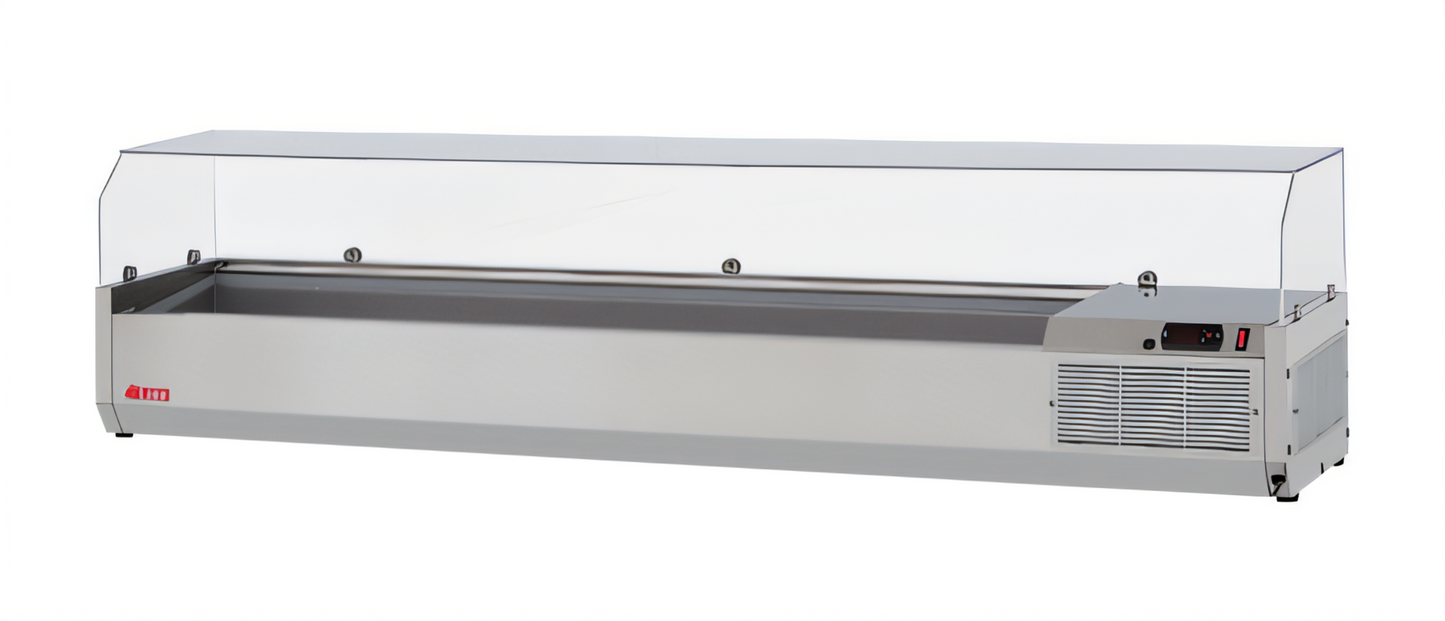 Turbo Air E-line Refrigerated Prep Tables - CTST-1800G-N