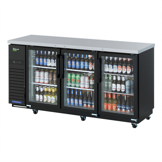 Turbo Air Super Deluxe Back Bar Coolers - TBB-24-72SGD-N