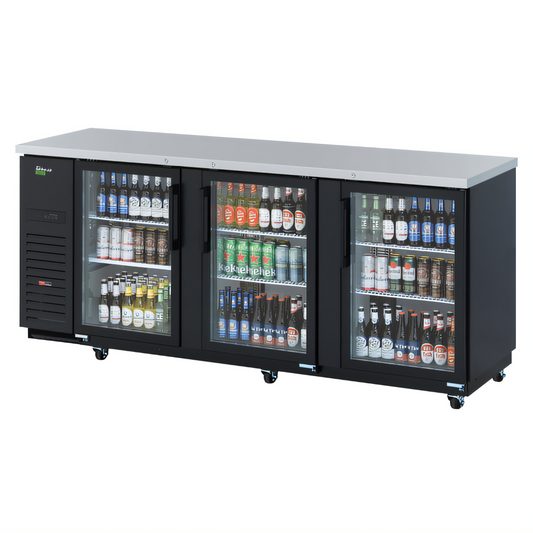 Turbo Air Super Deluxe Back Bar Coolers  - TBB-4SGD-N