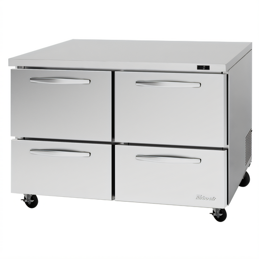 Turbo Air PRO Undercounter & Worktop Refrigeration - PUF-48-D4-N