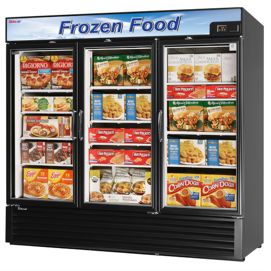Turbo Air Glass Door Merchandisers - TGF-72F(B)-N