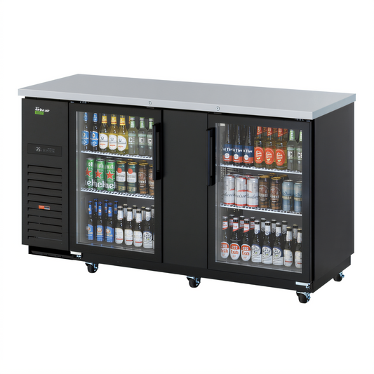 Turbo Air Super Deluxe Back Bar Coolers - TBB-3SGD-N