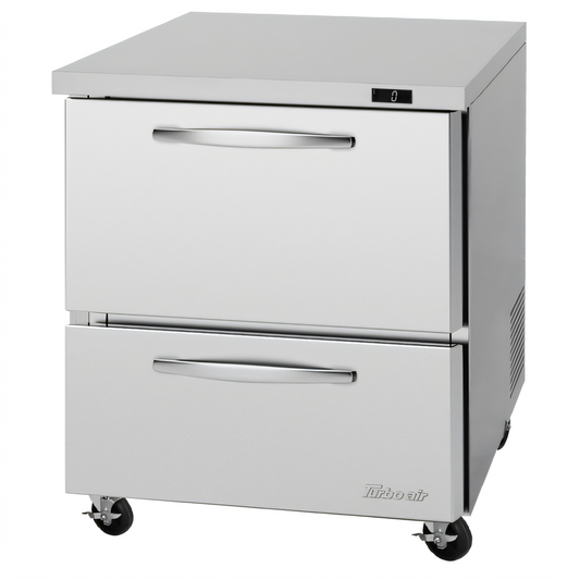 Turbo Air Undercounter & Worktop Refrigeration - PUF-28-D2-N